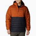 Columbia Powder Lite Anorak men's down jacket orange and black 6