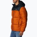Men's Columbia Puffect Hooded Down Jacket Orange 2008413 4