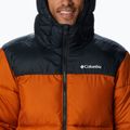 Men's Columbia Puffect Hooded Down Jacket Orange 2008413 6
