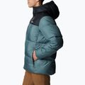 Men's Columbia Puffect Hooded down jacket blue 2008413 4