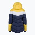 Columbia Abbott Peak Insulated women's ski jacket navy blue and yellow 1909971 2