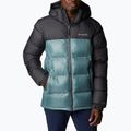 Columbia Pike Lake Hooded men's down jacket black-grey 1738032