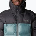 Columbia Pike Lake Hooded men's down jacket black-grey 1738032 5