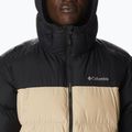 Columbia Pike Lake Hooded men's down jacket beige and black 1738032 10