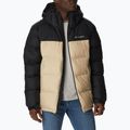 Columbia Pike Lake Hooded men's down jacket beige and black 1738032 4