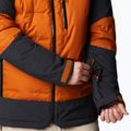 Columbia Wild Card II Down men's ski jacket black and orange 2008061 5