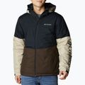 Columbia Point Park Insulated men's winter jacket brown and black 1956811