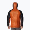 Columbia Platinum Peak Hooded men's down jacket black and orange 2008611 3