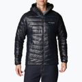 Columbia Platinum Peak Hooded men's down jacket black 2008611