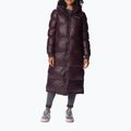 Columbia women's down jacket Pike Lake Long maroon 1976204
