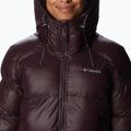 Columbia women's down jacket Pike Lake Long maroon 1976204 4