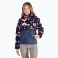 Columbia women's Winter Pass Sherpa Hooded fleece sweatshirt navy blue 2013293