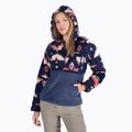 Columbia women's Winter Pass Sherpa Hooded fleece sweatshirt navy blue 2013293 6