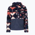 Columbia women's Winter Pass Sherpa Hooded fleece sweatshirt navy blue 2013293 8