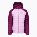 Columbia Powder Lite Hooded Purple Children's Down Jacket 1802931