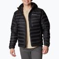 Men's Columbia Pebble Peak Down Hooded Jacket Black 2008315 6