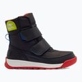 Sorel Whitney II Strap Wp jet/poppy red children's trekking boots 7