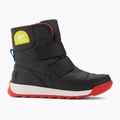 Sorel Whitney II Strap Wp jet/poppy red children's trekking boots 2