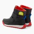 Sorel Whitney II Strap Wp jet/poppy red children's trekking boots 3