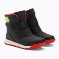 Sorel Whitney II Strap Wp jet/poppy red children's trekking boots 4