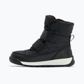 Sorel Whitney II Strap WP junior snow boots black/sea salt 8