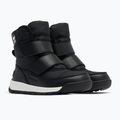 Sorel Whitney II Strap WP junior snow boots black/sea salt 9