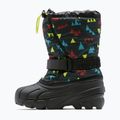Sorel Flurry Print Boys black/black children's snow boots 3