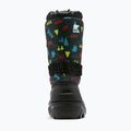 Sorel Flurry Print Boys black/black children's snow boots 4
