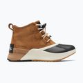 Sorel Ona Classic Suede camel brown/sea salt junior snow boots 7