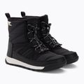 Children's trekking boots Sorel Whitney II Short Lace Wp black/black 4