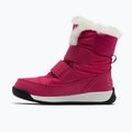 Sorel Whitney II Strap WP cactus pink/black children's snow boots 9