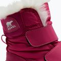 Children's trekking boots Sorel Whitney II Strap Wp cactus pink/black 10