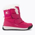 Children's trekking boots Sorel Whitney II Strap Wp cactus pink/black 2