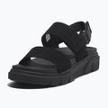 Timberland women's Greyfield 2 Strap black suede sandals 8