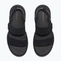 Timberland women's Greyfield 2 Strap black suede sandals 12