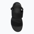 Timberland women's Greyfield 2 Strap black suede sandals 5