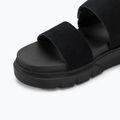 Timberland women's Greyfield 2 Strap black suede sandals 7