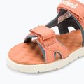 Timberland Perkins Row 2 Strap light orange junior sandals 7