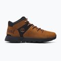 Men's Timberland Sprint Trekker Mid Lace rust nubuck hiking boots 9