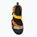 Men's Timberland Garrison Trail sandals orange multi webbing 5