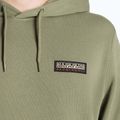 Men's Napapijri B-Iaato H green lichen sweatshirt 3