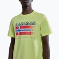 Men's Napapijri S-Kreis yellow sunny t-shirt 4