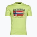 Men's Napapijri S-Kreis yellow sunny t-shirt 5