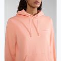 Napapijri B-Iaato H pink salmon damsack sweatshirt 4