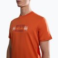 Men's Napapijri S-Smallwood orange burnt T-shirt 4