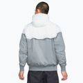 Men's Nike Sportswear Windrunner jacket smoke grey/white/smoke grey/black 3