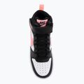 Children's shoes Nike Court Borough Mid 2 black/sunset pulse/white 5