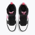 Children's shoes Nike Court Borough Mid 2 black/sunset pulse/white 10