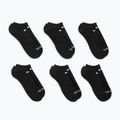 Men's socks Nike Everyday Plus Cushioned No Show 6 pairs black/white 5