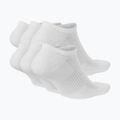 Men's socks Nike Everyday Plus Cushioned No Show 6 pairs white/black 2